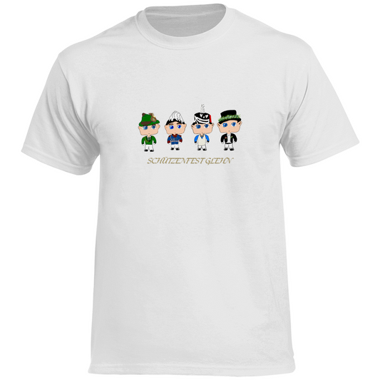 Herren Heavy Cotton T-Shirt Schützenfest