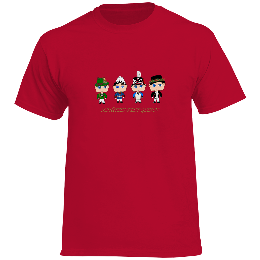 Herren Heavy Cotton T-Shirt Schützenfest